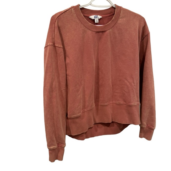 Women’s Joylab Pink Faded/Acid Wash Long Sleeve Crew Neck Sweatshirt. Size M. - Picture 3 of 8